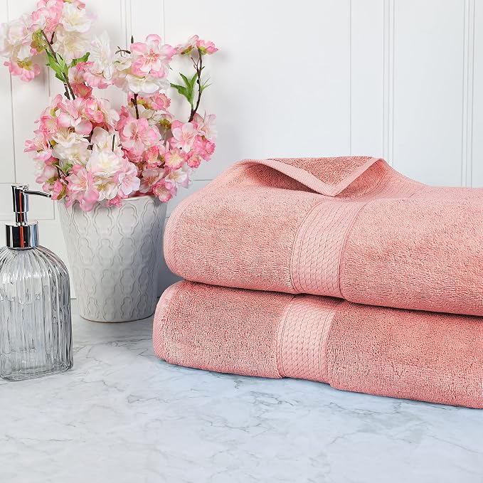 BLUENILEMILLS BNM 800 GSM Premium Quality Egyptian Cotton Bath Sheet Set - Image 2