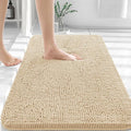 OLANLY Bathroom Rugs 35x24, Extra Soft Absorbent Chenille Bath Rugs, Rubber by OLANLY