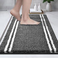 PURRUGS Bathroom Rug Non-Slip Machine Washable 20" x 30", Super Absorbent and by PURRUGS