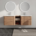 60 Inch Wall-Mounted Vanity by Malwee-SweetStar