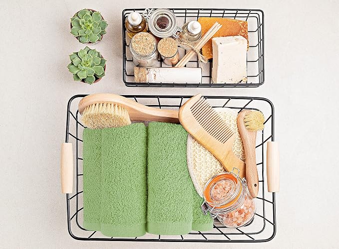 Utopia Towels 24 Pack Cotton Washcloths Set, 100% Ring Spun Cotton, Highly - Image 7