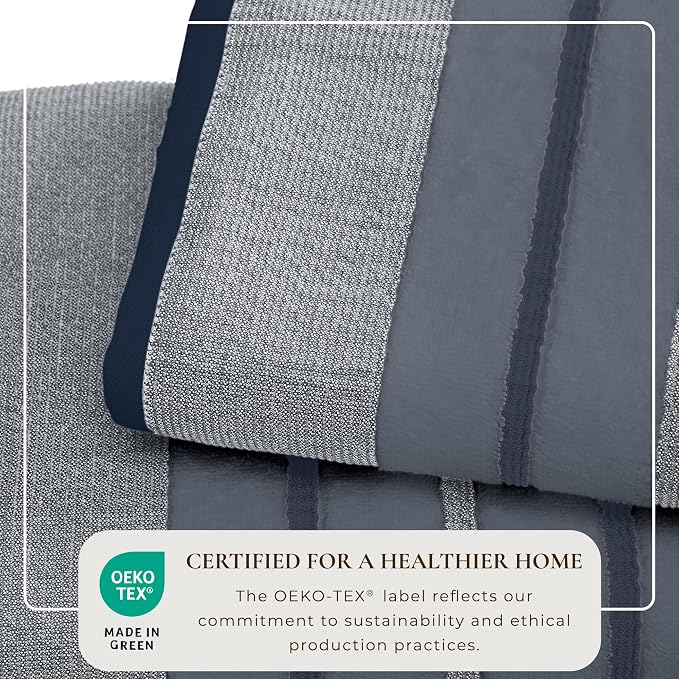 Great Bay Home Decorative Oversized Bath Sheet Set - Image 2