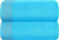Belizzi Home Cotton 2 Pack Oversized Bath Sheet 35 x 70, Large Bath Sheet by Unknown