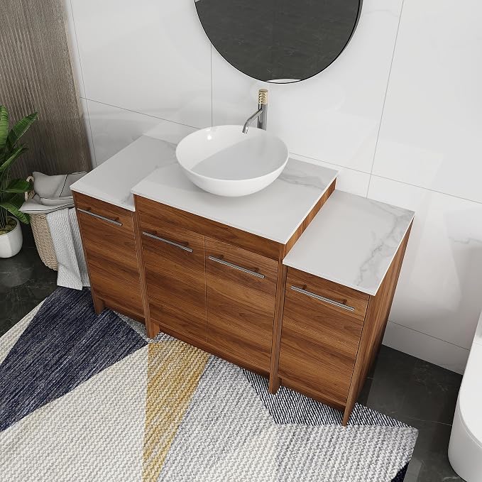 48 Inch Bathroom Vanity with Sink, Mordern Bathroom Vanity, Single Sink - Image 9