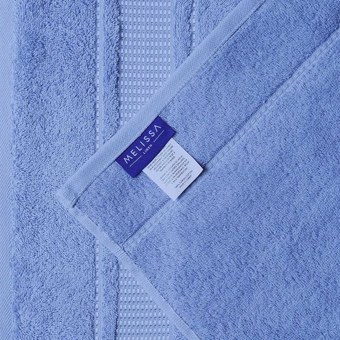 Melissa Linen, Fingertip Towels 4 Pack, 100% Turkish Cotton, Small Hand Towels - Image 5