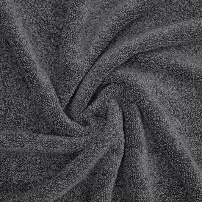 American Soft Linen Salem Washcloth Sets, 4 Piece Luxury 600 GSM 100% Cotton - Image 7
