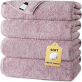 SEMAXE 4-Pack Luxury Bath Towels by SEMAXE