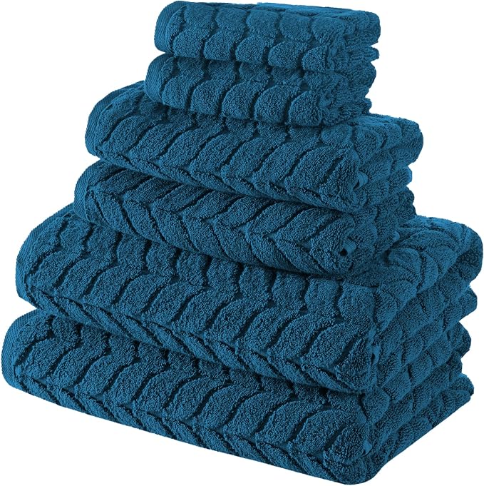 BAGNO MILANO Turkish Cotton Ultra-Soft Plush Absorbent Quick Dry Bathroom Towel by BagnoMilanoLuxurySoftness