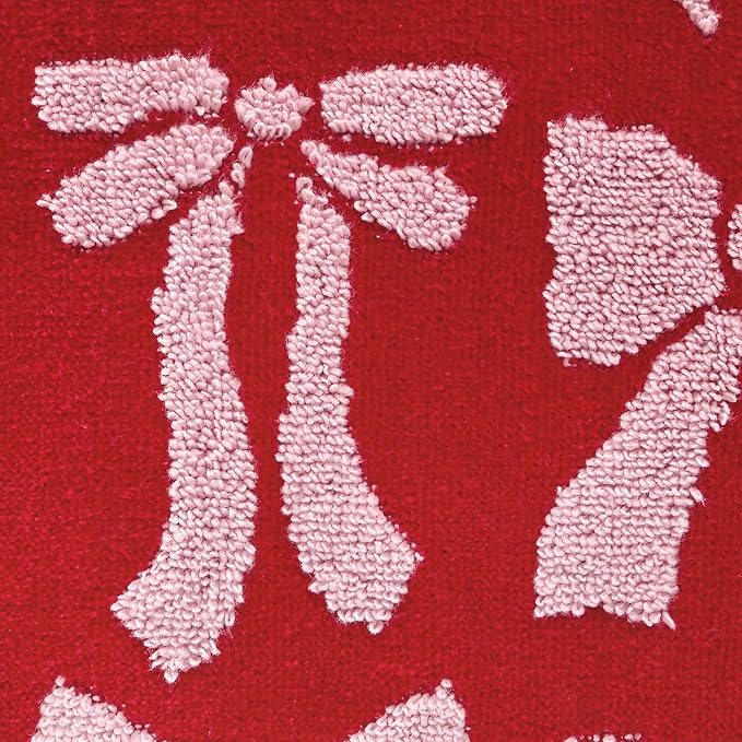 SKL Home Bow Jacquard 100% Cotton Premium Bath Towel, 500 GSM, Reversible - Image 5