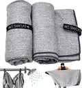 Microfiber Soft and Absorbent Gym Towels, Fast Drying Men & Women Workout Gear by WESWEAT