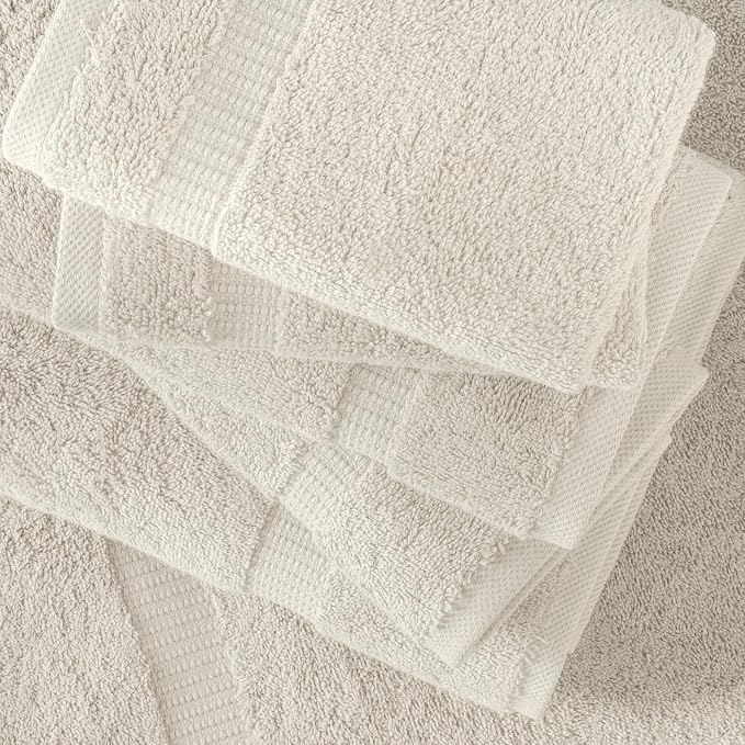 SALBAKOS 100% Turkish Cotton 6-Piece Towel Set | Heirloom Quality Hotel & Spa - Image 2