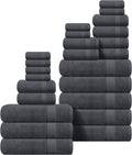 GLAMBURG Ultra Soft 24-Piece Towel Set by GLAMBURG