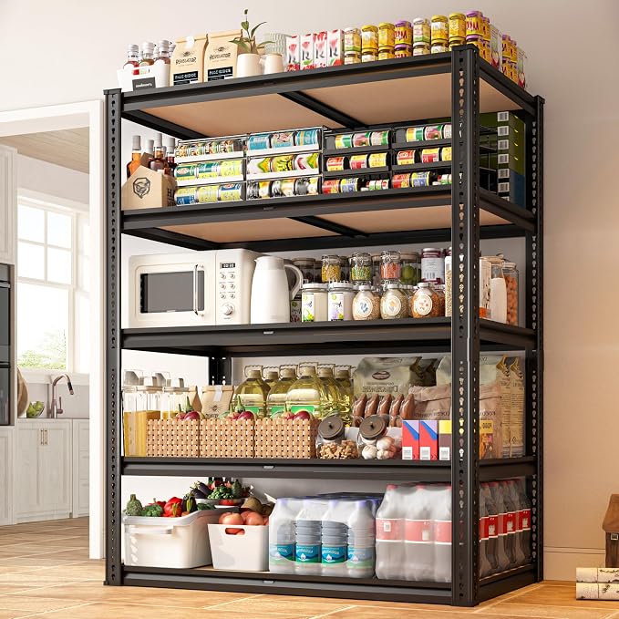 2050LBS Storage Shelves Heavy Duty 5 Tier Garage Storage Shelving, Adjustable - Image 9