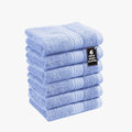 LANE LINEN 100% Cotton Wash Cloths 6 Pack by LaneLinen