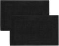 Tens Towels Pack of 2 Bath Mats 100% Cotton, 20 x 32 Inches, Super Absorbent by TensTowels