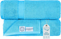 SALBAKOS 100% Turkish Cotton Extra Large Bath Sheet Set of 2 35x70 inch | by SALBAKOS