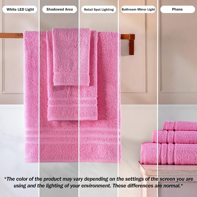 Washcloth Linen Set Premium Original Turkish Cotton, Hotel Quality - Image 3