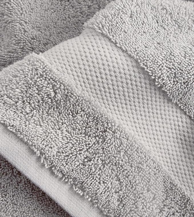 Delara 100% Organic Cotton Towels 650 GSM Plush Feather Touch Quick Dry Wash - Image 3