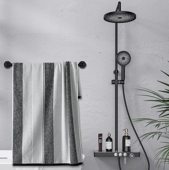 Towel Bar - Adjustable 304 Stainless Steel Towel Holder - Image 7