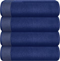 Belizzi Home Ultra Soft 4 Pack Oversized Bath Towel Set 27x54 inches, 100% by Unknown