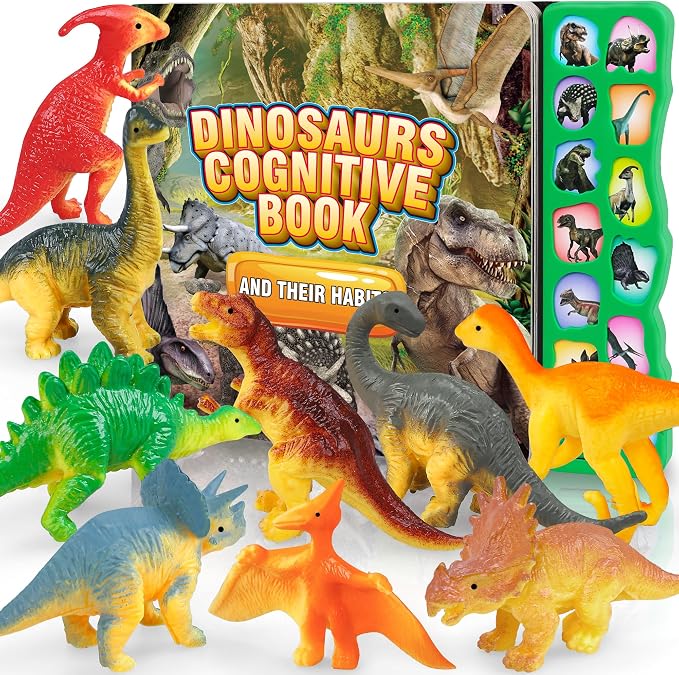 Dinosaur Toys, Dinosaur Sound Book by IVOXEX