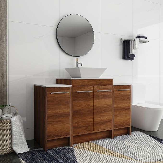 48 Inch Bathroom Vanity with Sink, Mordern Bathroom Vanity, Single Sink - Image 3