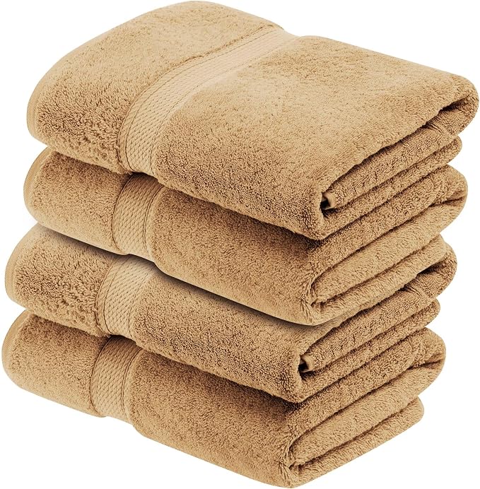 BNM Egyptian Cotton Heavyweight Towels, 800 GSM Bath Towels, Highly-Absorbent by Blue+Nile+Mills