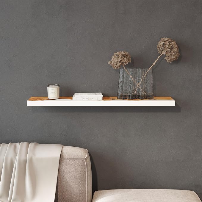RWA Straight Edge Floating Shelf – Unique Wood Floating Shelf - Image 3