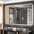 TETOTE 48 x 30 LED Backlit Bathroom Mirror by TETOTE