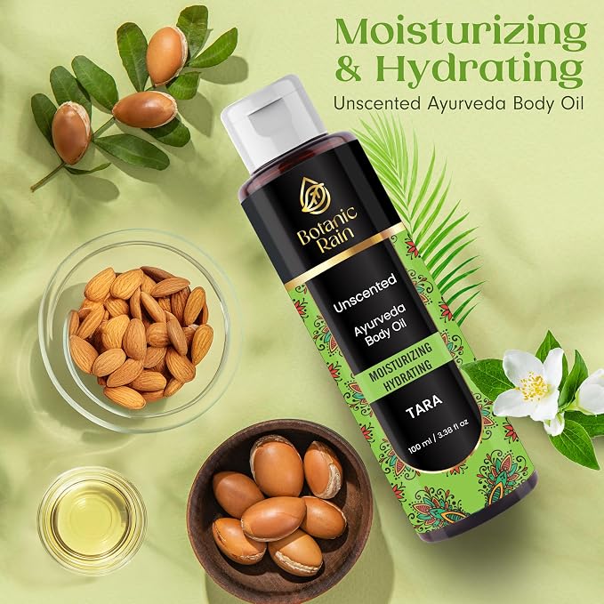 Ayurveda Unscented Body Oil After Shower, Moisturizing & Hydrating Natural - Image 2