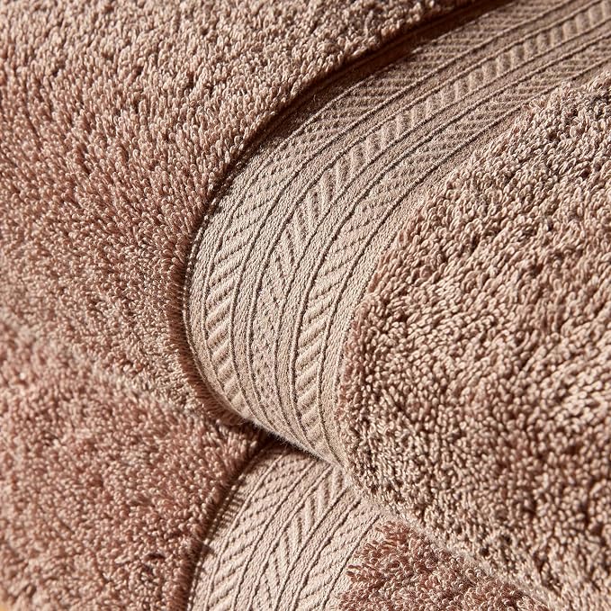 Christy Renaissance 4 Piece Brown Towel Set | 100% Egyptian Cotton | Luxury - Image 3