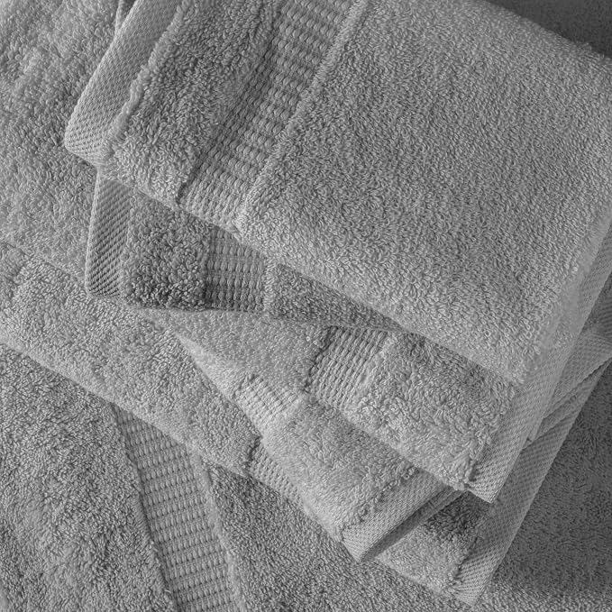 SALBAKOS 100% Turkish Cotton 6-Piece Towel Set | Heirloom Quality Hotel & Spa - Image 3