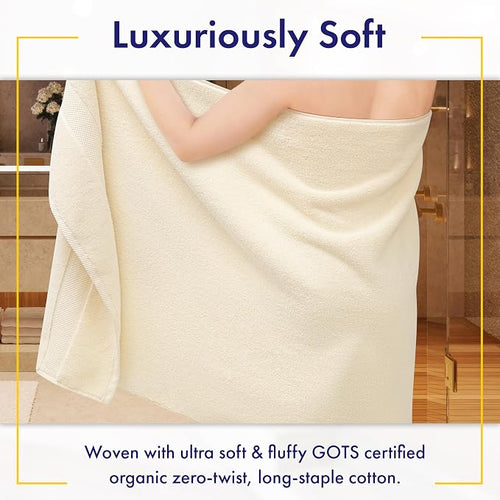 100% Organic Zero-Twist Cotton Towels - Image 2