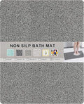 Nonslip Bathtub Mat, Anti Slip Bath Mat 0.6" Extra Thick, Quick Dry Bath Tub by Rzoysia