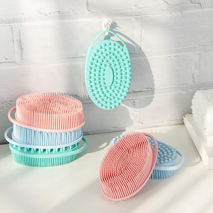 Premium Sensory Brush for Kids or Autism, Soft Silicone Body Scrubber, 2 in 1 - Image 9