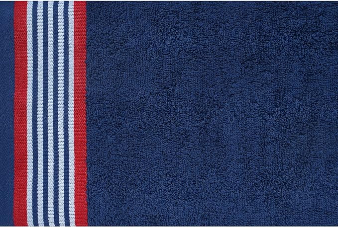 CASA COPENHAGEN He & She 2 Pieces Large Bath Sheet Set- American Blue + - Image 4