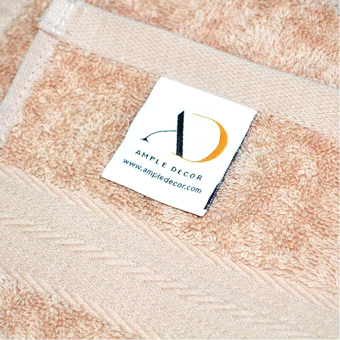 Ample Decor Bath Towels 100% Cotton 30 X 54 Inch 600 GSM Soft Quick Dry - Image 4