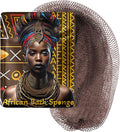 AFRIKI African Net Sponge – Exfoliating Body Scrubber, All Skin Types | 45 in by AFRIKI