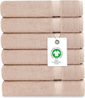 Delara Organic Cotton Luxuriously Plush Washcloths Pack of 6 | GOTS & Oeko-TEX by Delara