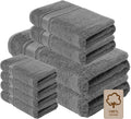 Melissa Linen, Bath Towel Set of 8, 2X Bath Towel, 2X Hand Towel, 4X Fingertip by MelissaLinen