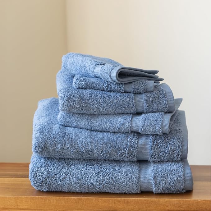 SALBAKOS 100% Turkish Cotton 6-Piece Towel Set | Heirloom Quality Hotel & Spa - Image 2