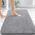OLANLY Bathroom Rugs 36x24, Extra Soft Absorbent Chenille Bath Rugs, Rubber by OLANLY