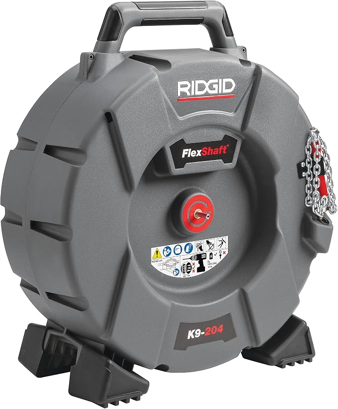 RIDGID 64273 Model K9-204 FlexShaft Drain Cleaning Machine Kit - Image 17