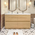 60" Freestanding Bathroom Vanity by DOPERFE