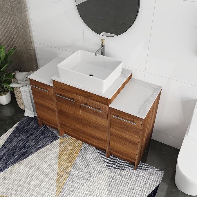 48 Inch Bathroom Vanity with Sink, Mordern Bathroom Vanity, Single Sink - Image 8