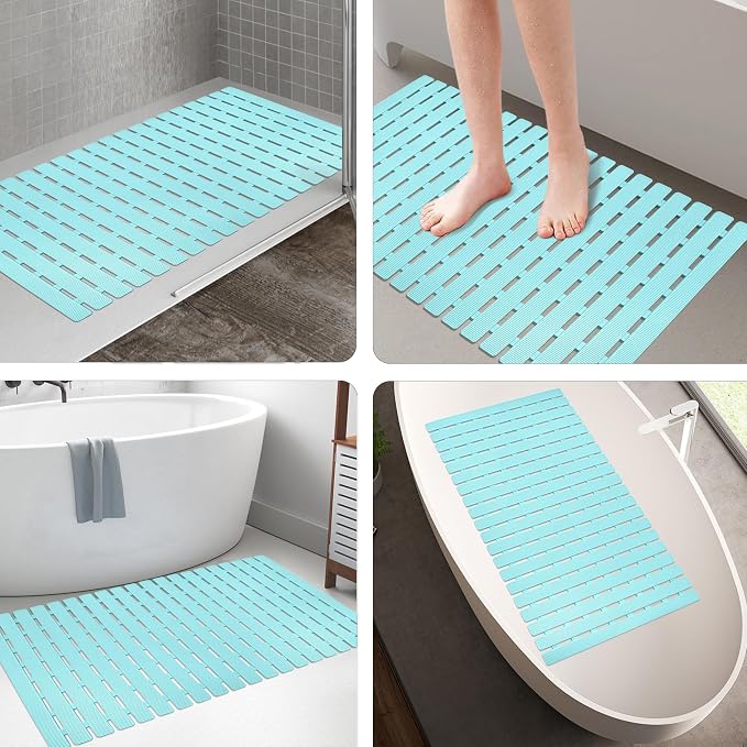 MBOSS Bath Tub Shower Mat Non Slip Bathtub Mats - Image 6