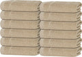 Tens Towels Pack of 12 Washcloths, 12 x 12 Inches, Lighter Weight, Quick to Dry by TensTowels