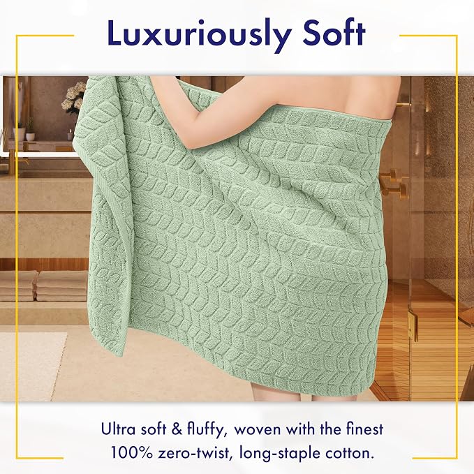 Ultra Soft & Stylish 700 GSM Luxury Bath Towels - Image 2