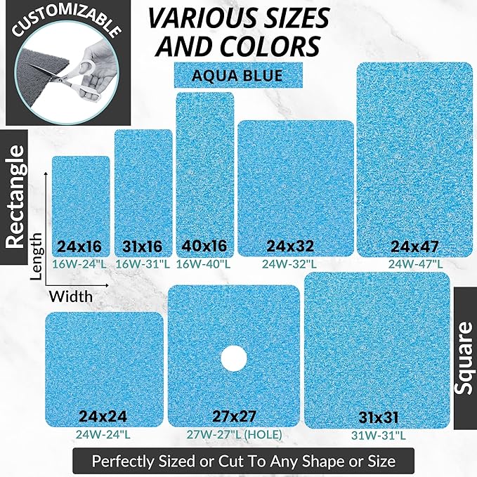 Square Shower Mat - Image 6