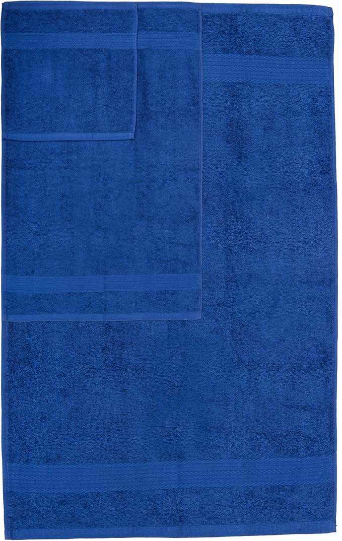 Ample Decor Bathroom Towel Set of 18-4 Hand Towel, 4 Bath Towel, 10 Wash Cloths - Image 4